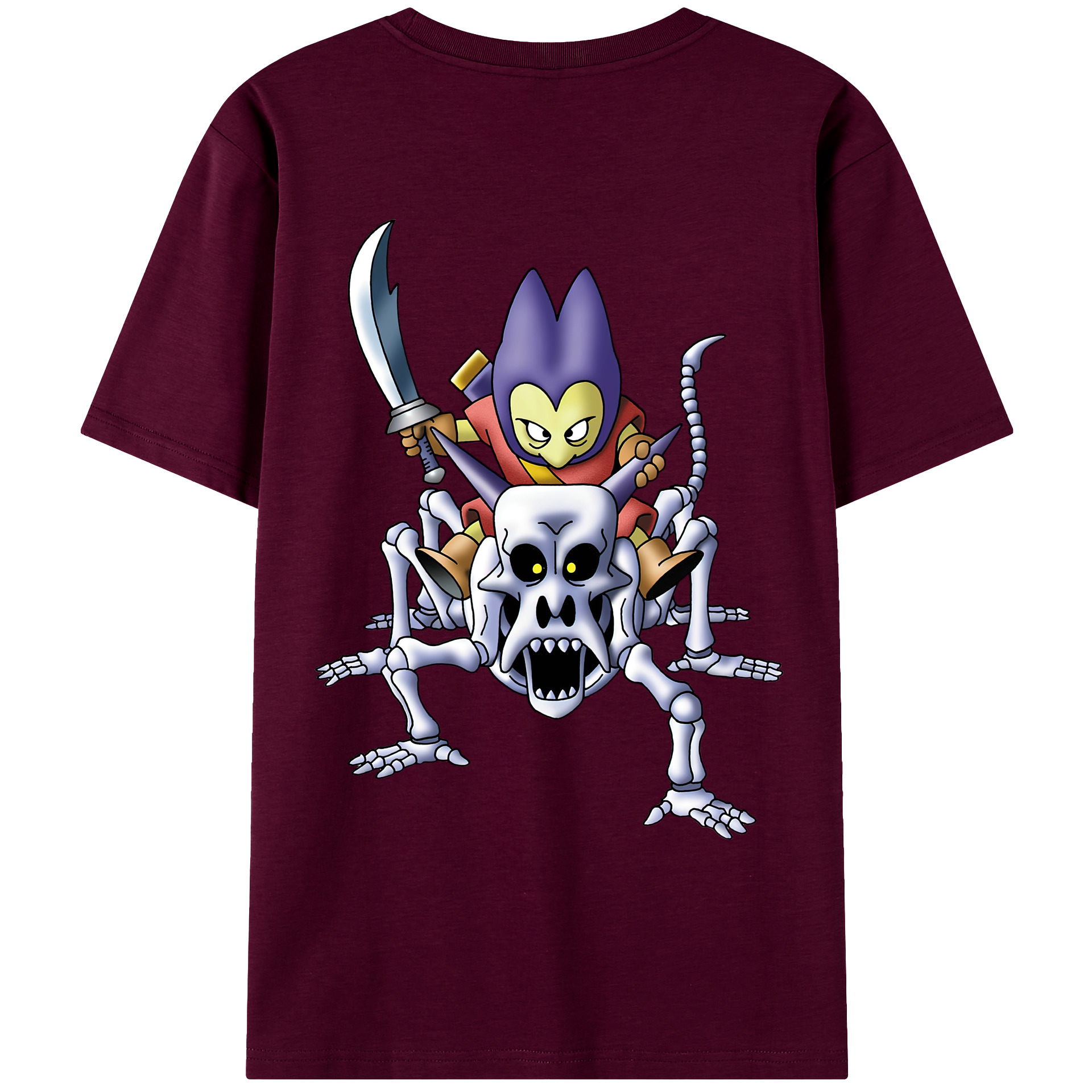 （画像用） ドラゴンクエスト Doragon Kuesuto Dragon Quest レディース半袖Tシャツ(バックプリント)